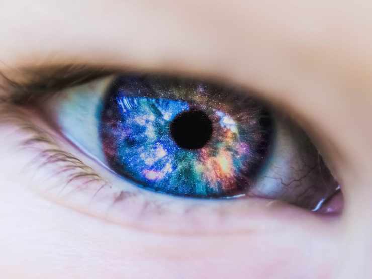 iride riflesso colori