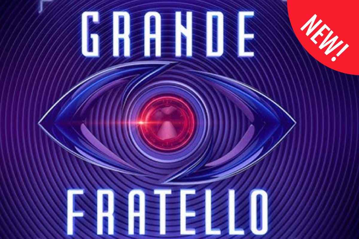 Logo grande fratello e scritta