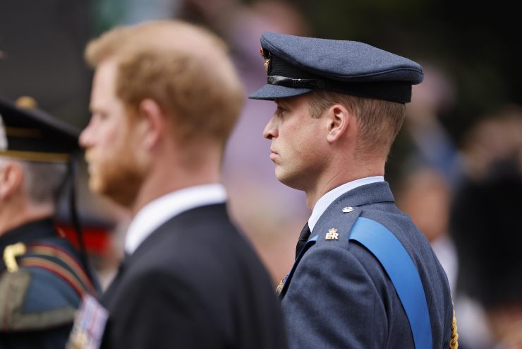 I principi William e Harry